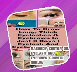 Serum to grow eyelashes and eyebrows