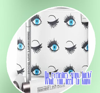 What helps promote eyelash growth